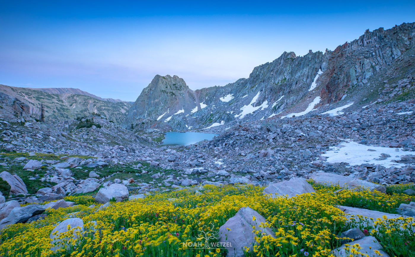 Pomer Hoit Basin Twilight