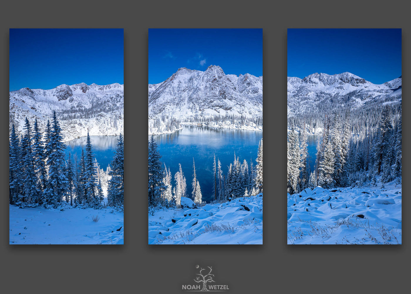 Gilpin First Snow - Triptych