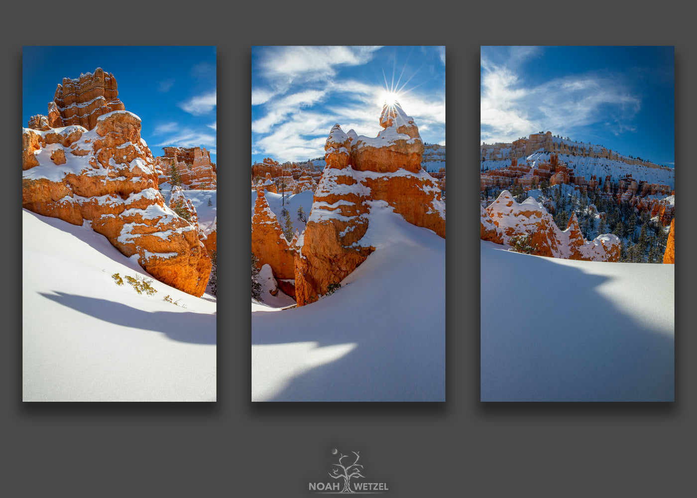 Hoodoo Star - Triptych